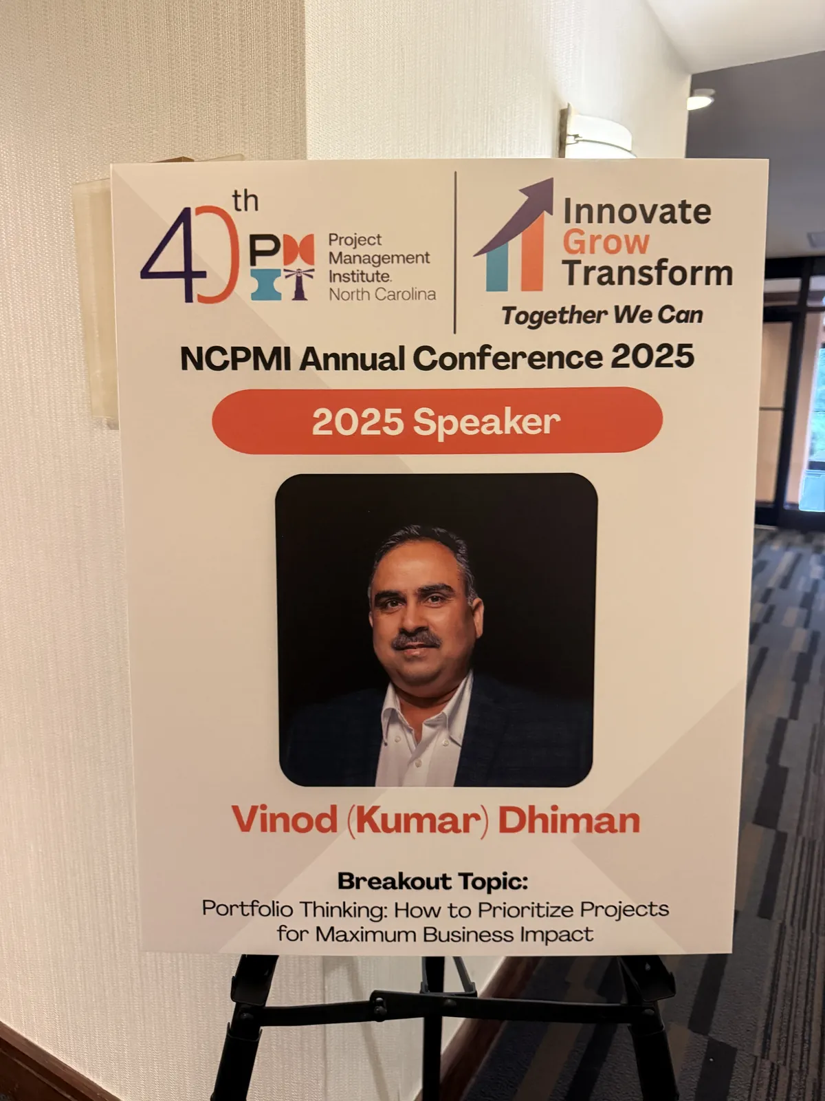 NCPMI 2025 Speaker placard