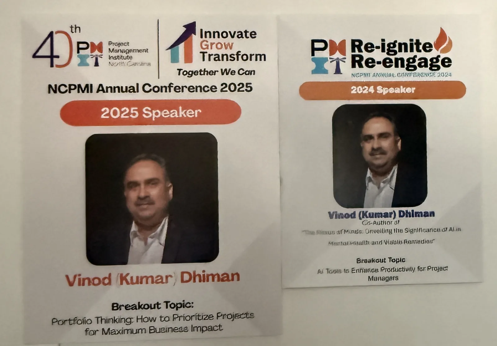 NCPMI 2024 and 2025 speaker programs